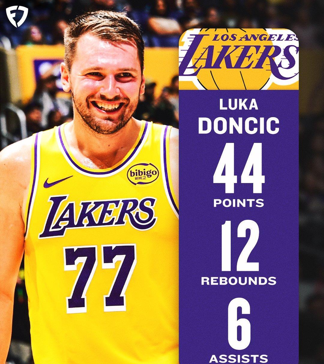 三个和尚没水喝？东契奇复出44分+里夫斯退居二线，湖人三巨头难题浮现