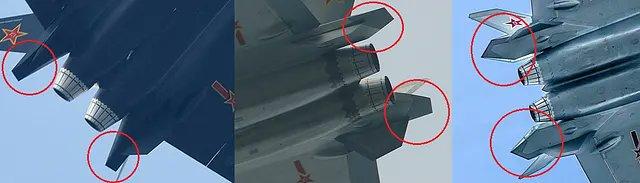 外媒怀疑歼-20在尾部也装了一部雷达！从歼-20尾部发动机喷口的两侧有两个水平尾