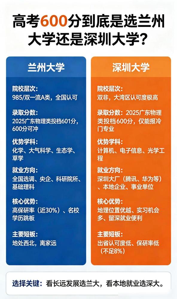 深圳大学既不是985，又不是211，也不是双一流。我这两年帮身边好几个亲戚家