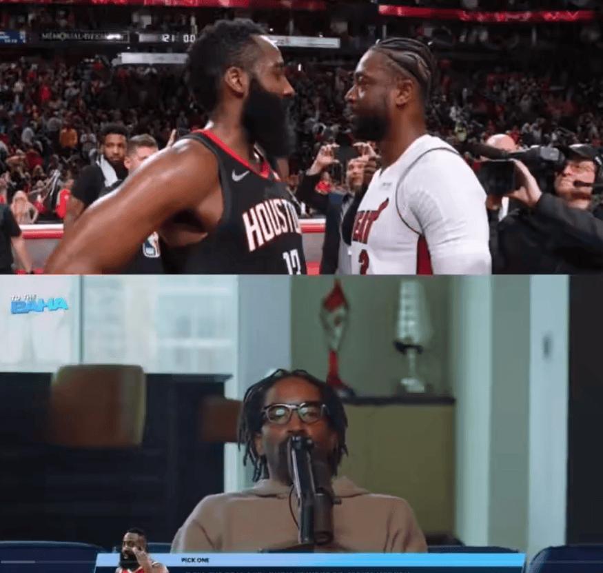 JR史密斯：“我历史排名选韦德高于哈登，他从没退缩过！”推崇备至！“疯狗”