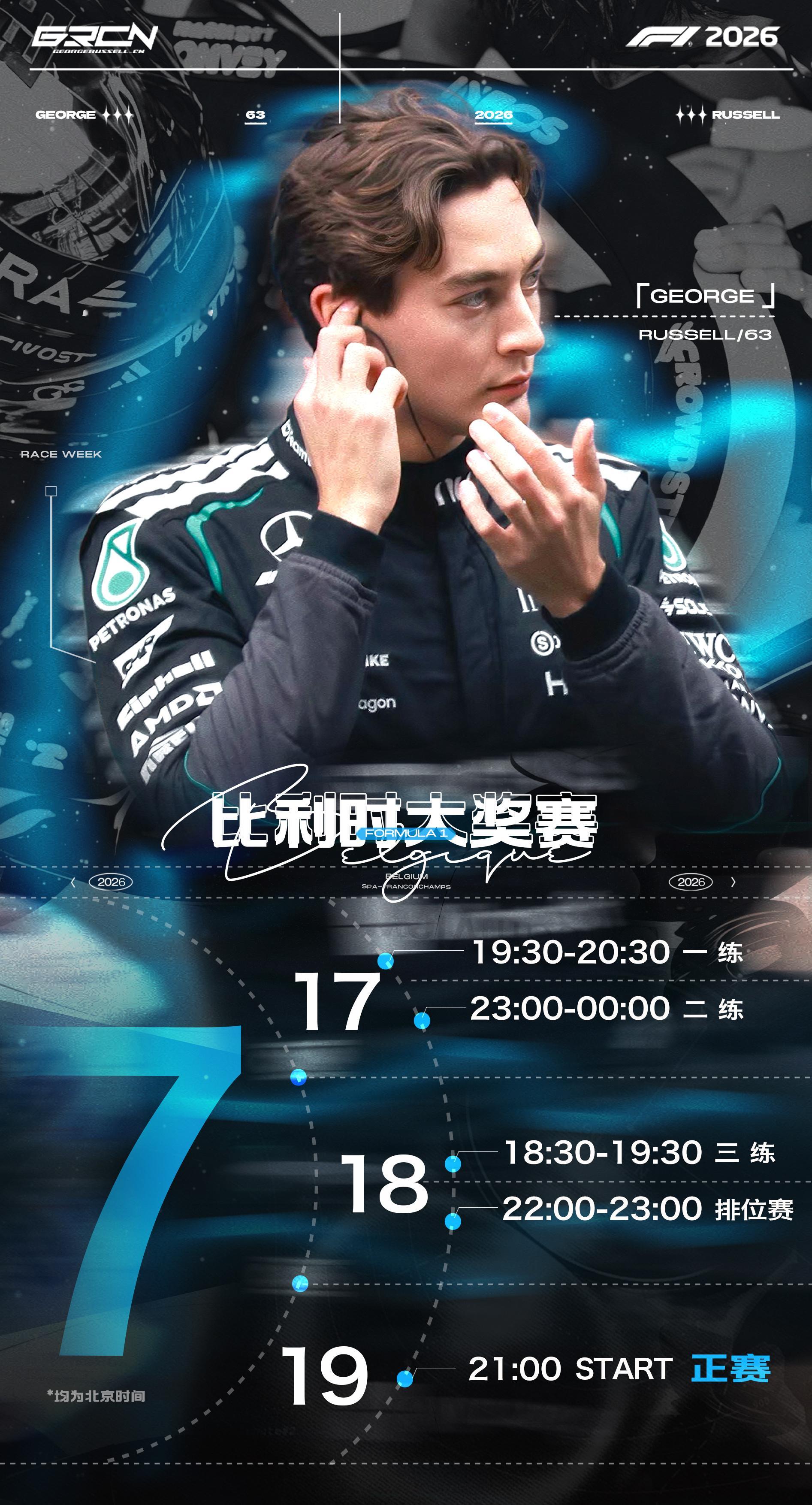 【RACEWEEK】本周比赛将来到第10站比利时大奖赛（2026Formul