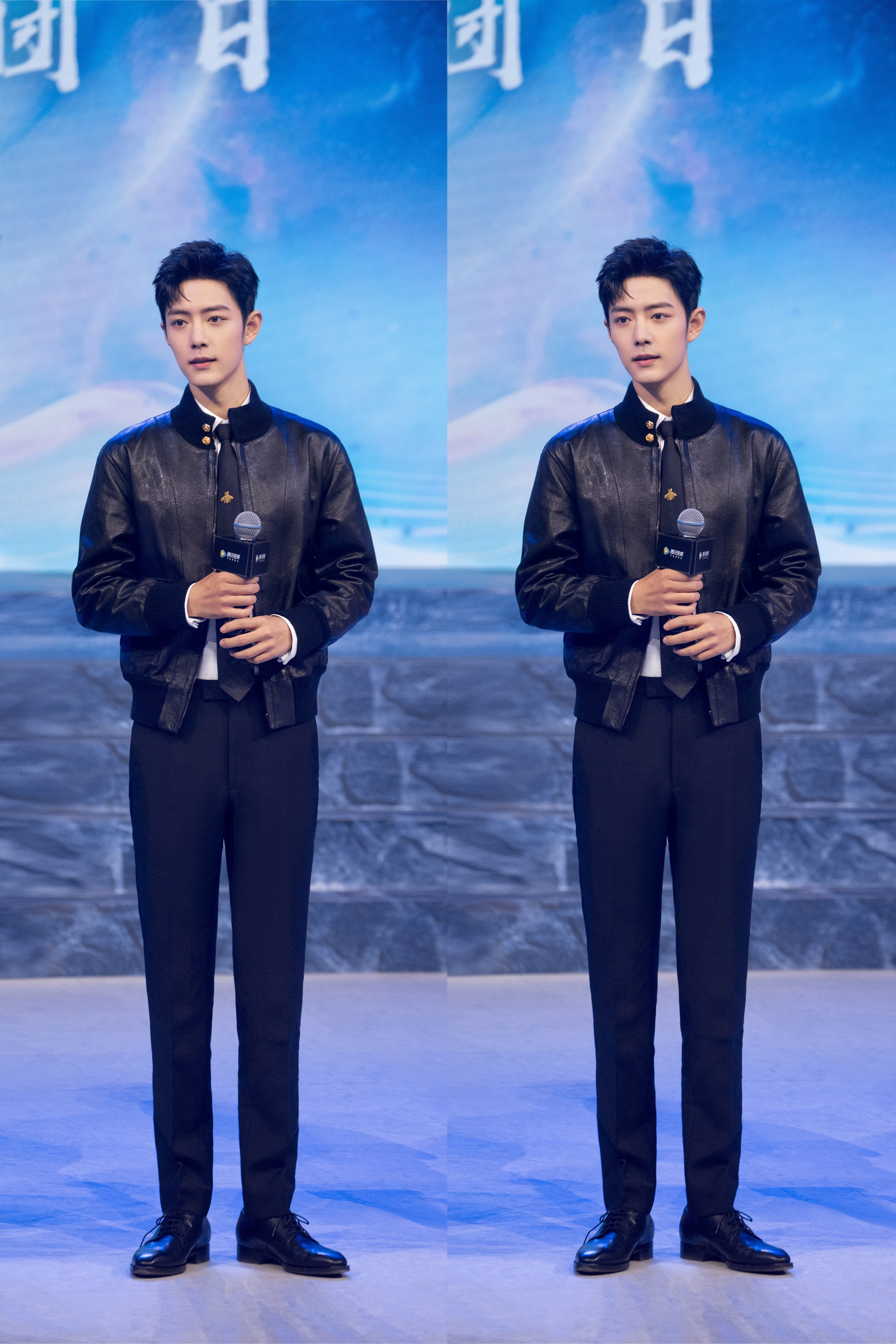 你是我心中的一首诗，温柔而深情。肖战漂亮又无奈的笑肖战孙俪内场热聊📮肖战蝴蝶