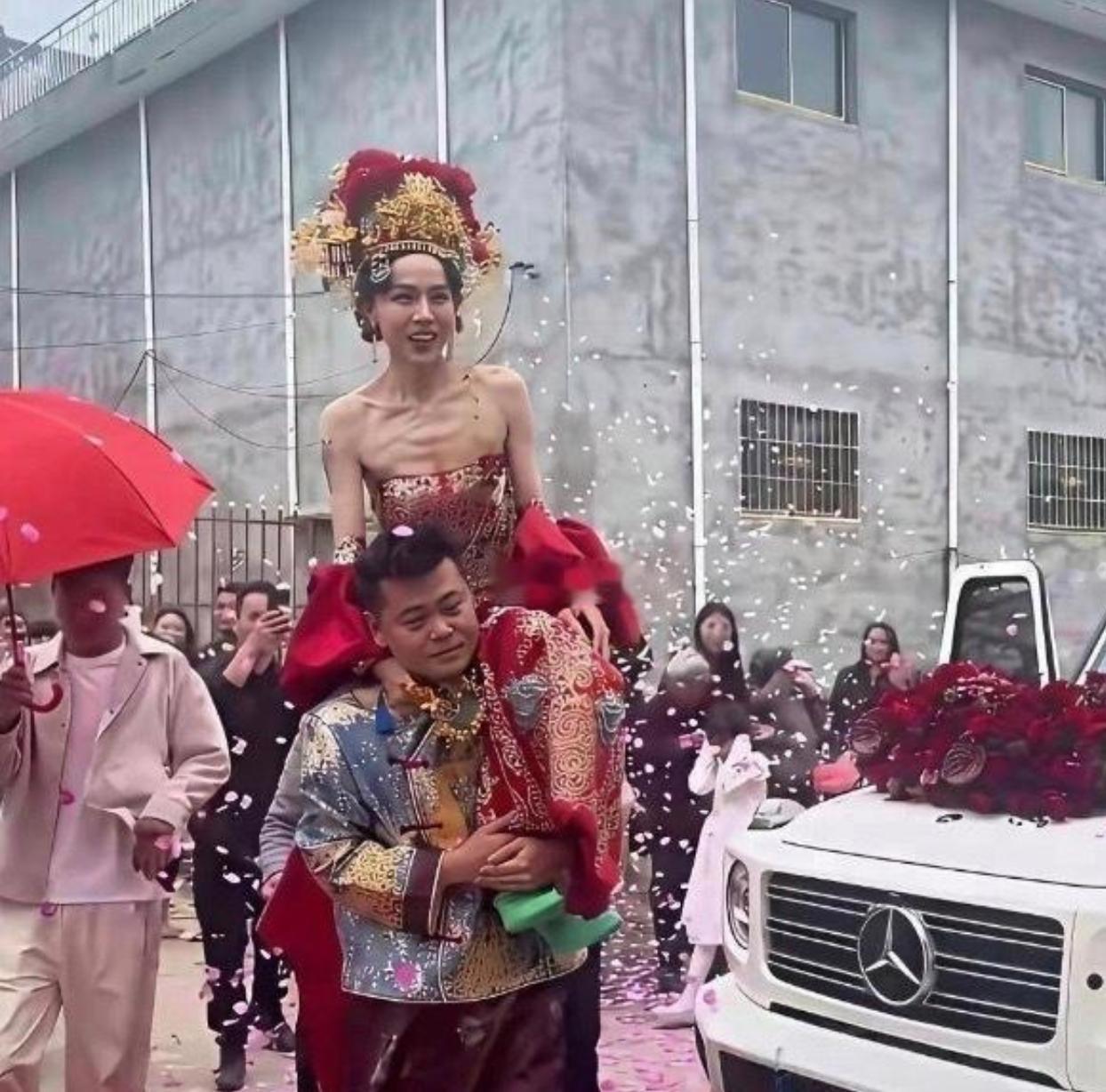 这是我见过最瘦的新娘没有之一