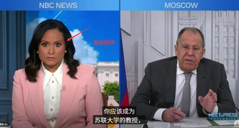 美国记者问拉夫罗夫：这周俄罗斯轰炸了一家位于乌克兰的美国电子厂，很多人觉得这是给