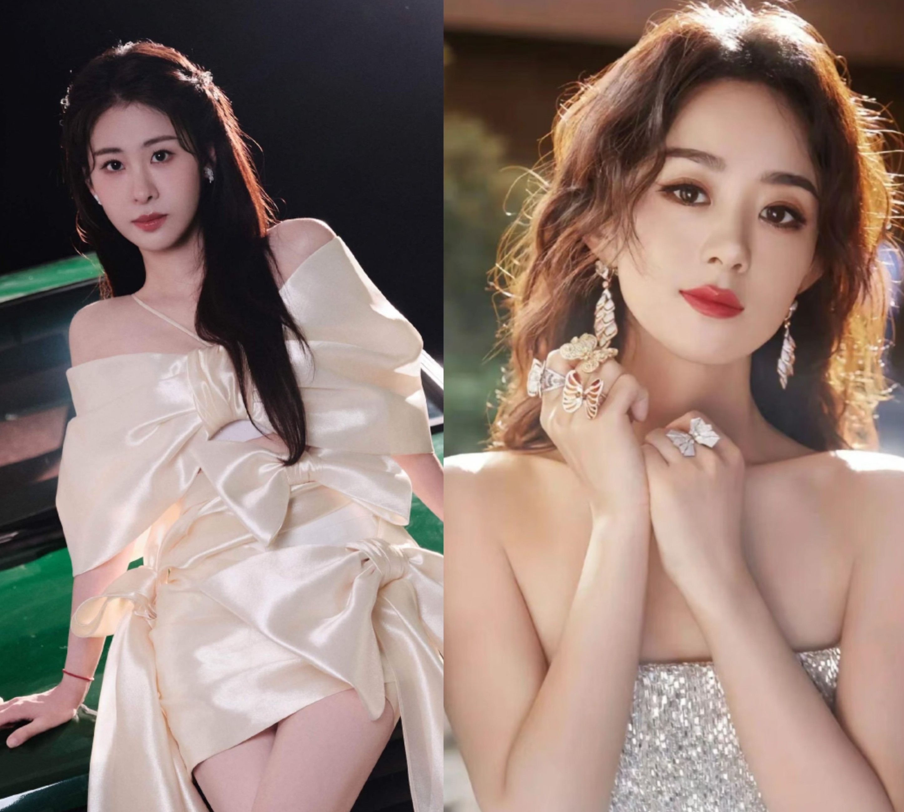 我问我妈，如果我哥要娶媳妇，在张碧晨和赵丽颖之间选一个，她会选谁。我