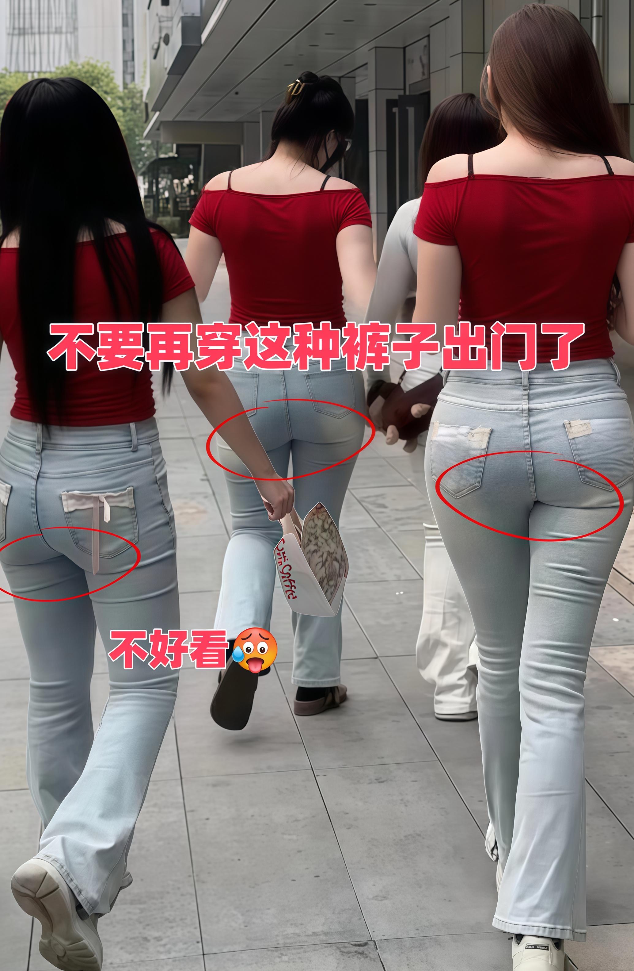 姐妹们，这条裤子真的就是为咱夏天量身打造的呀！ 你看它这个复古宽松的八...