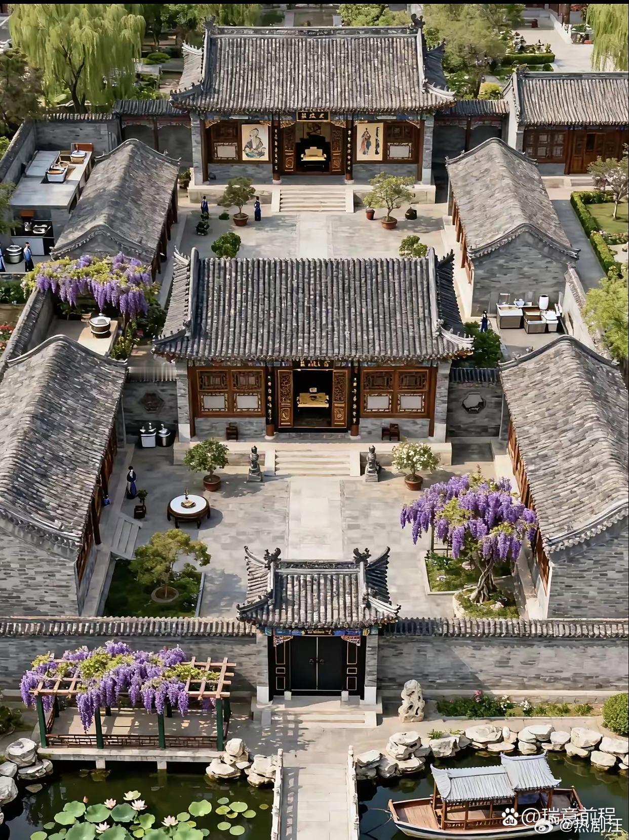 这才是古代的大户人家。