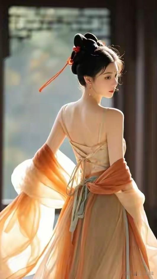 古典美人，古风韵味十足。