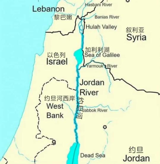 以色列已通知约旦，它不打算按照和平协议的规定，向约旦提供每年约5000万立方米的