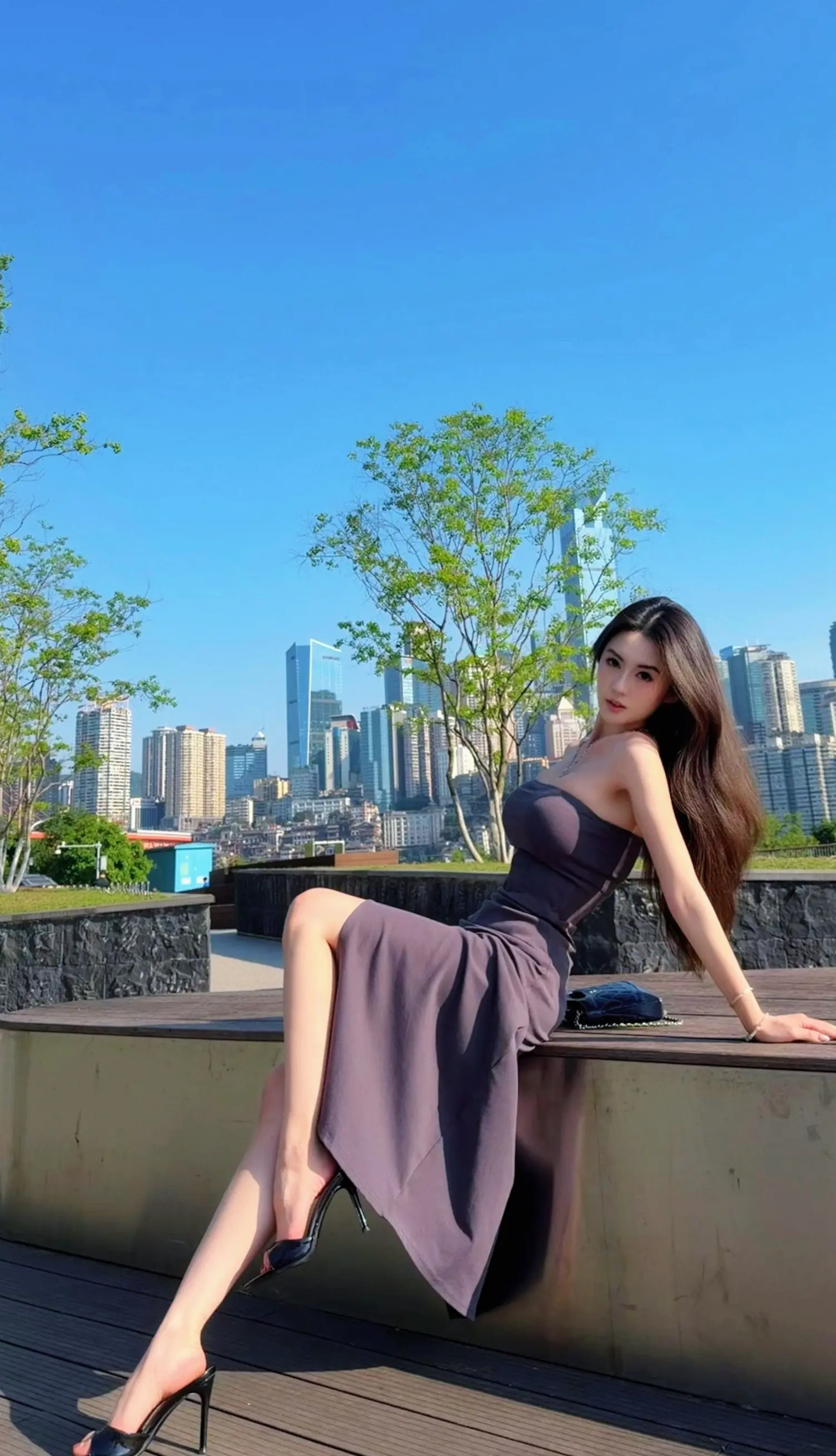 30度的中国曼哈顿欢迎您来。