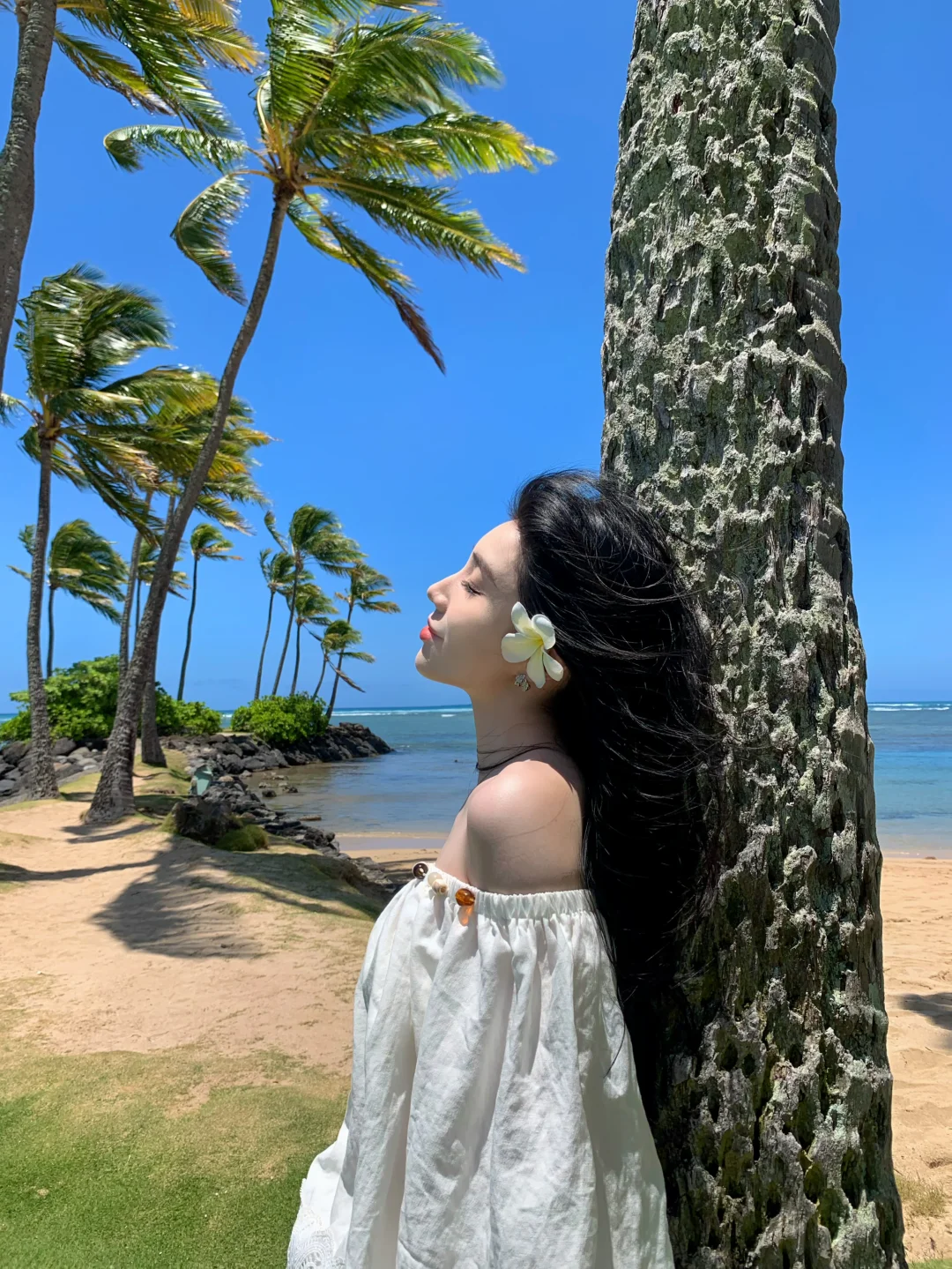 Jennie同款夏威夷kahala beach🏖️