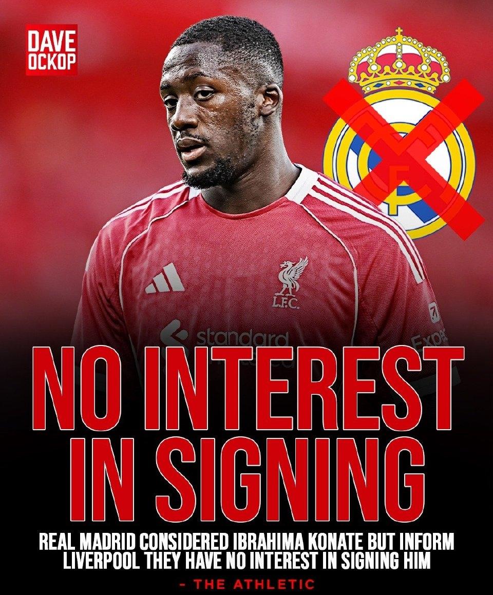 欧洲转会新闻！★我不要了！皇马已通知利物浦，明年夏天他们不会继续推动免签红军