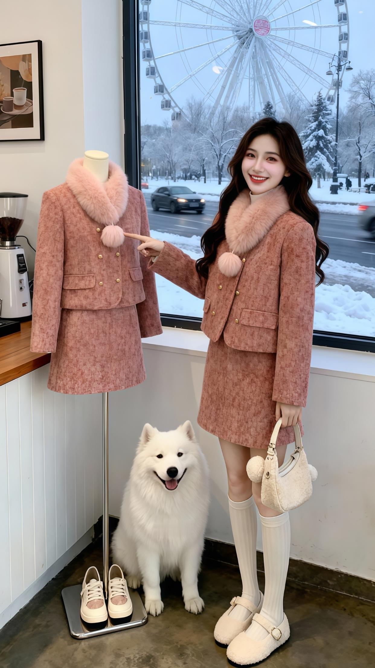 气质女神穿搭女神范小个子穿搭小香风穿搭优雅气质