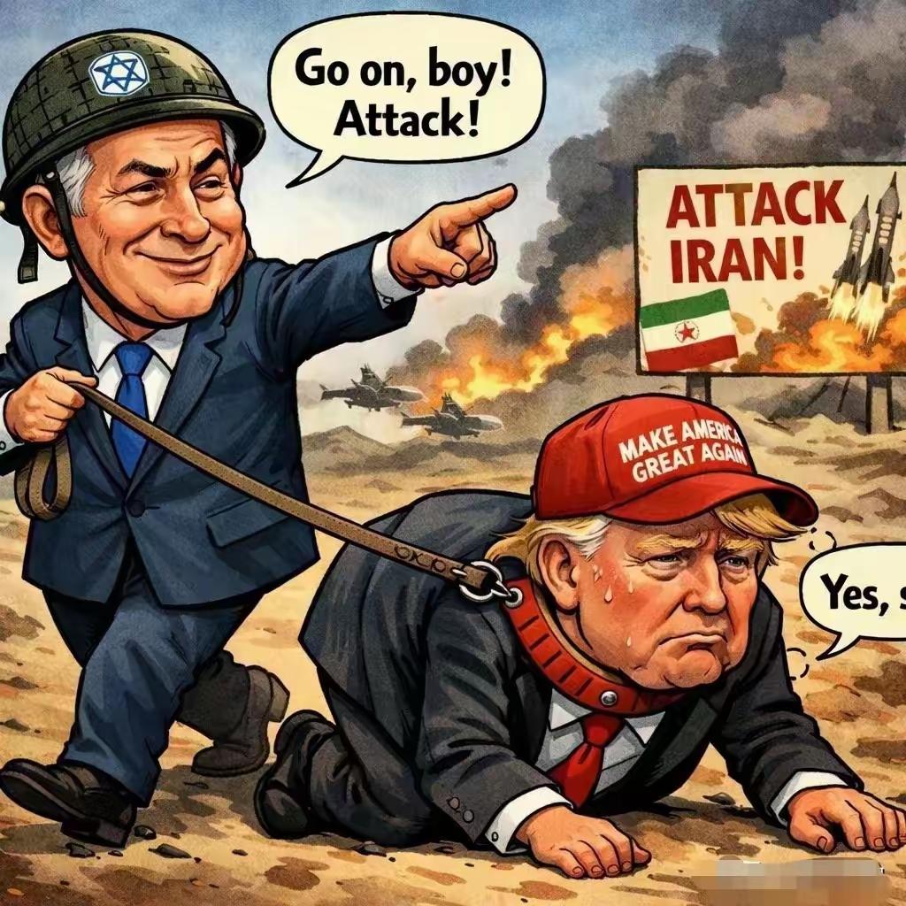 看到这个漫画让人浮想联翩啊！特朗普在萝莉犯下的那些事，被内塔尼亚