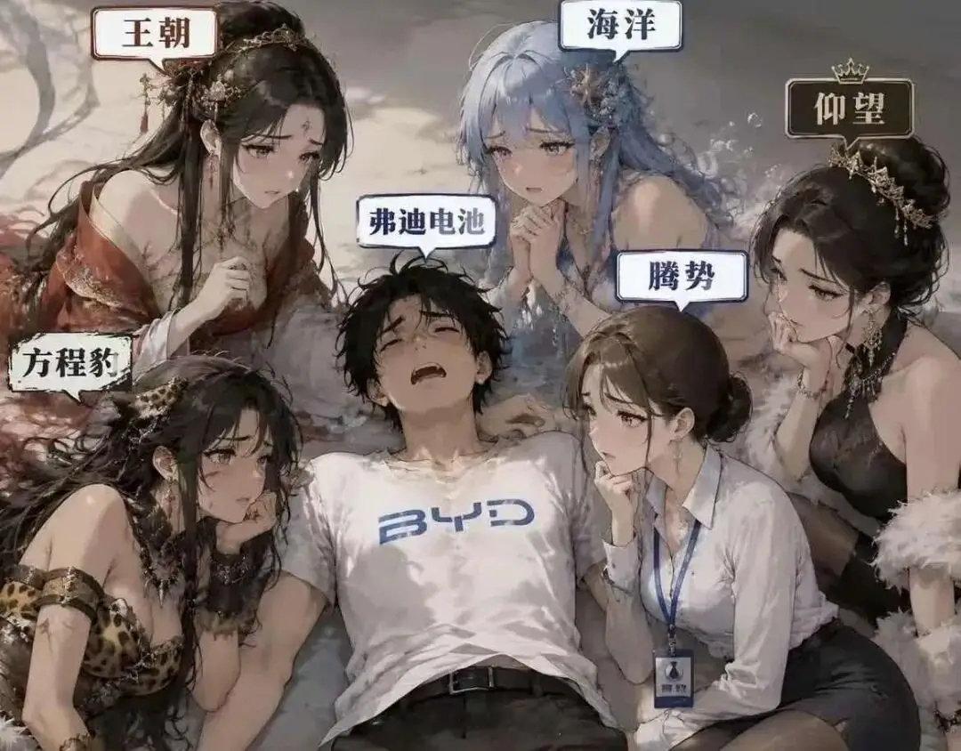 BYD九月46万销量，太可怕了，断层第一[666]​