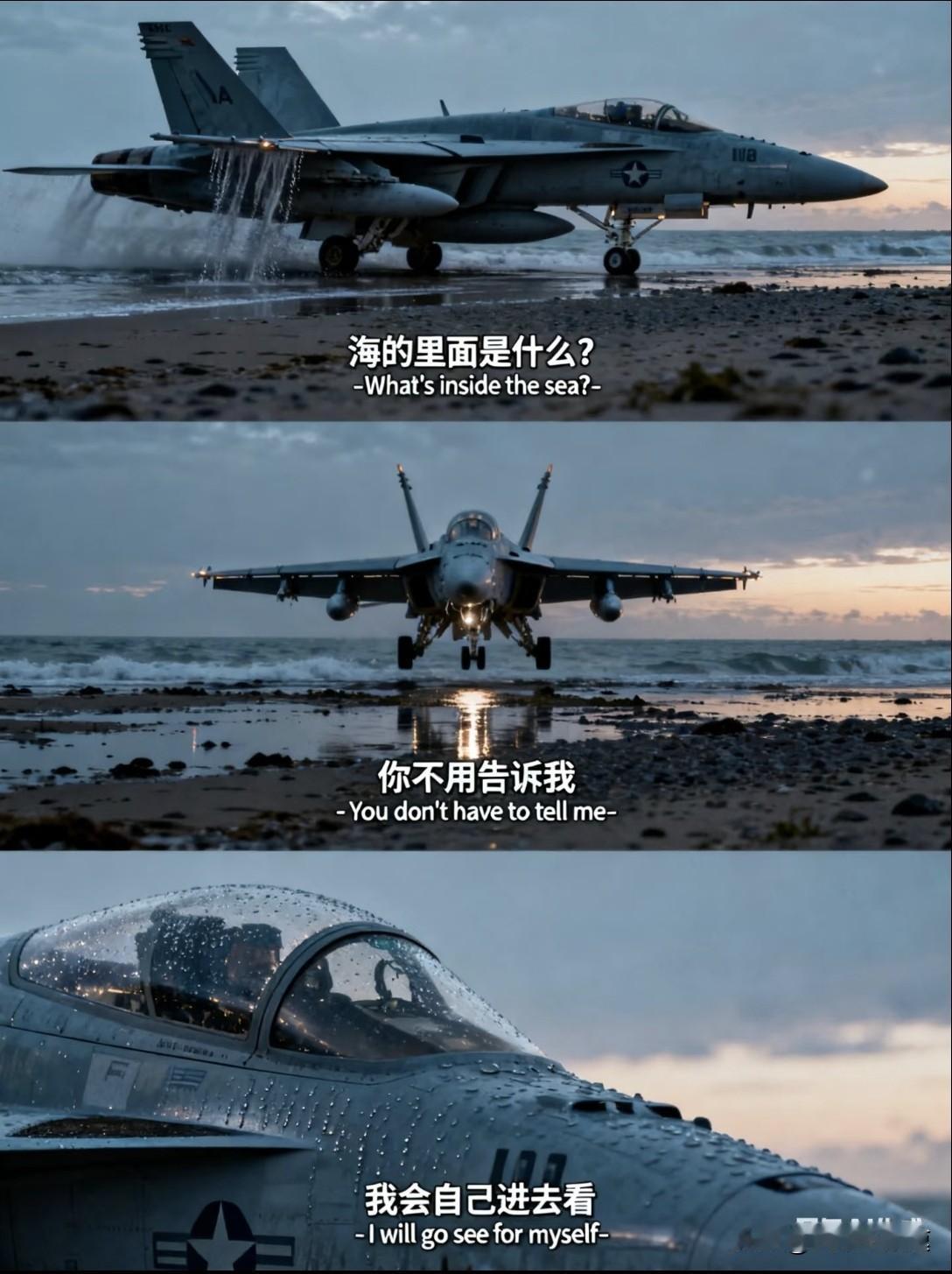 刚弹的飞机掉海里,半小时后航母逃离!老美这次真的是丢人丢大发了,他非常清楚自己遇