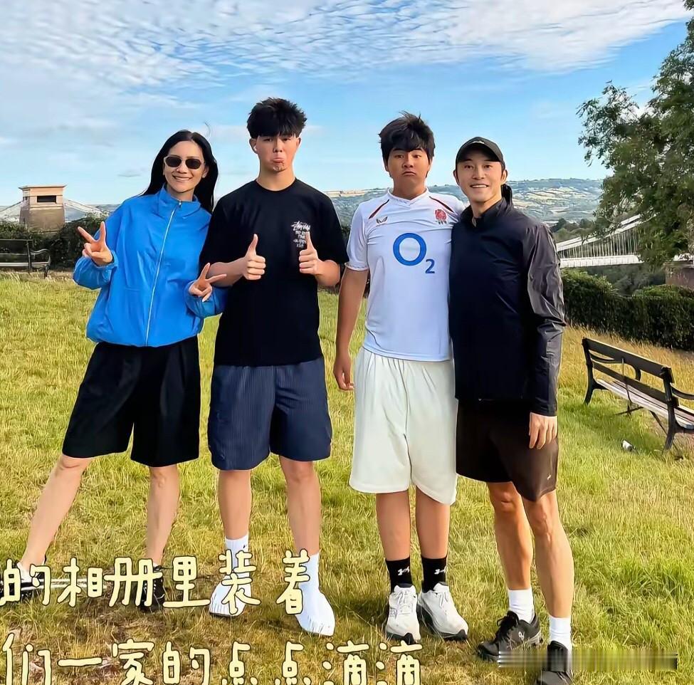沙溢和胡可的两个儿子身高都超过了父母，他们的长相没有那么帅气，颜值比较普通，远不