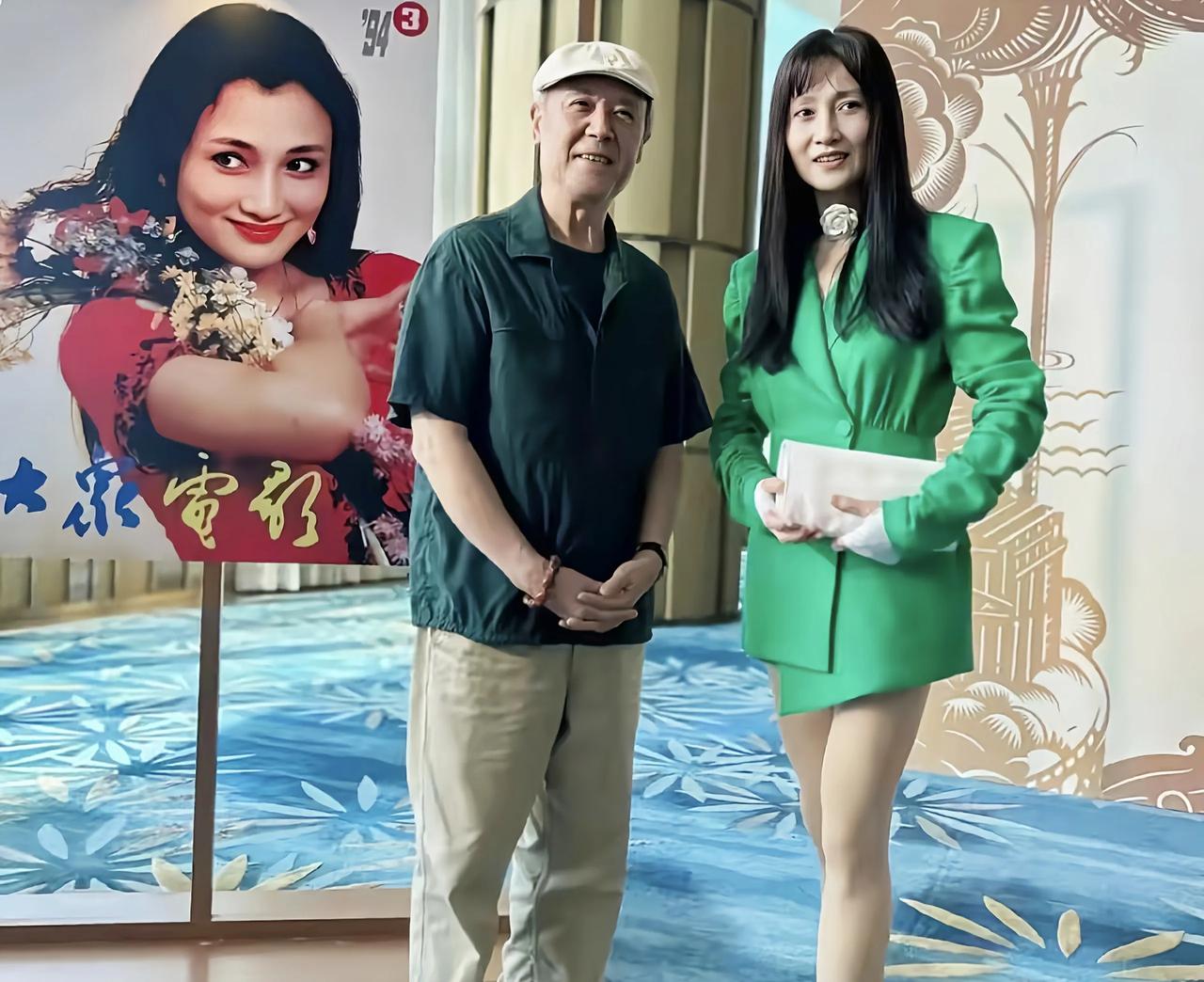 83岁达式常和58岁林芳兵，影视圈的常青树一个精神一个大美人最近看到去年金鸡奖