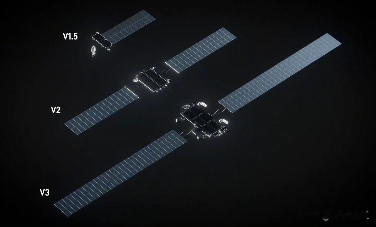 星链发展速度真快，国内的星链得加油啊！SpaceX：“从星舰部署的V3版本星链卫