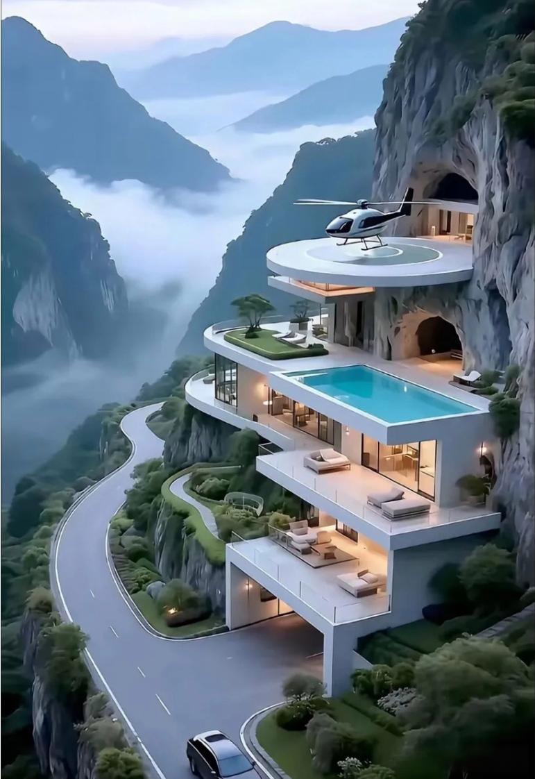 这样的房子是不是都很羡慕，简直是神仙的日子[赞]