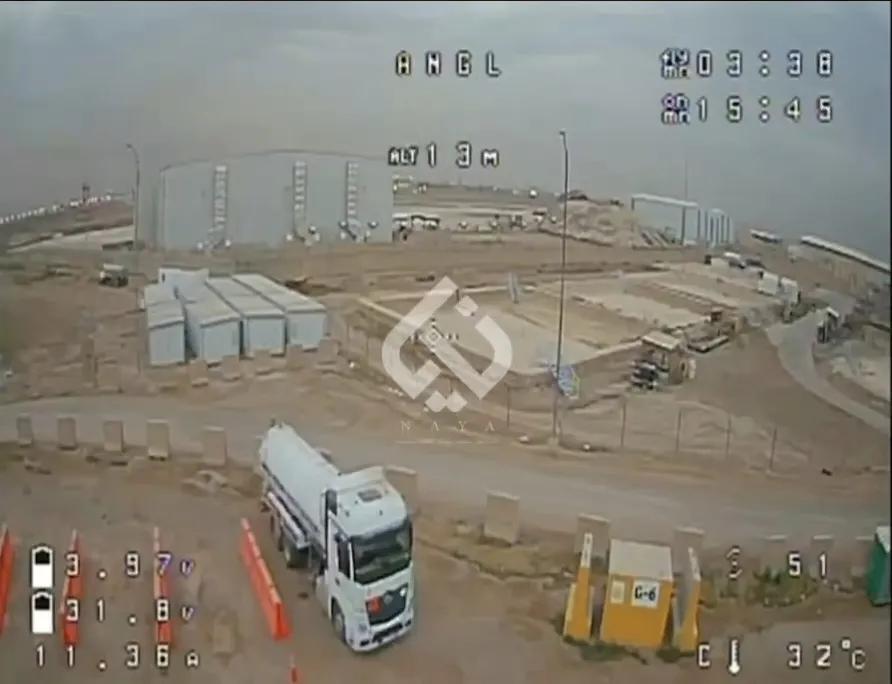 伊拉克什叶派民兵使用FPV打击巴格达国际机场附近的美国维多利亚军事基地。FPV传