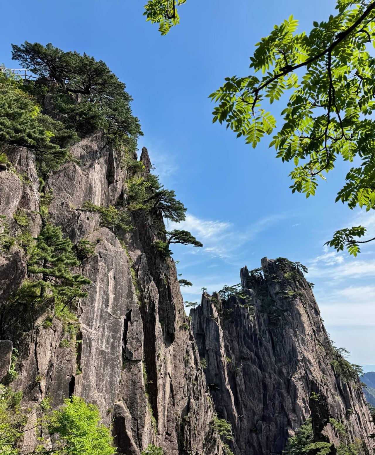 美丽的风景黄山