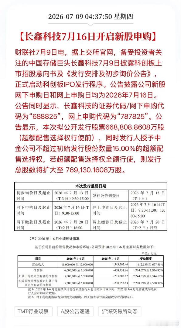存储芯片蓄势待发第二波？首先，中国存储芯片“真神”长鑫存储7月16日正式开始申