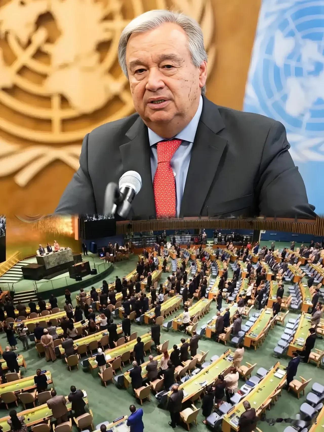 果然被我说中了！联合国正式宣布了！联合国秘书长古特雷斯发出警告称，如果各