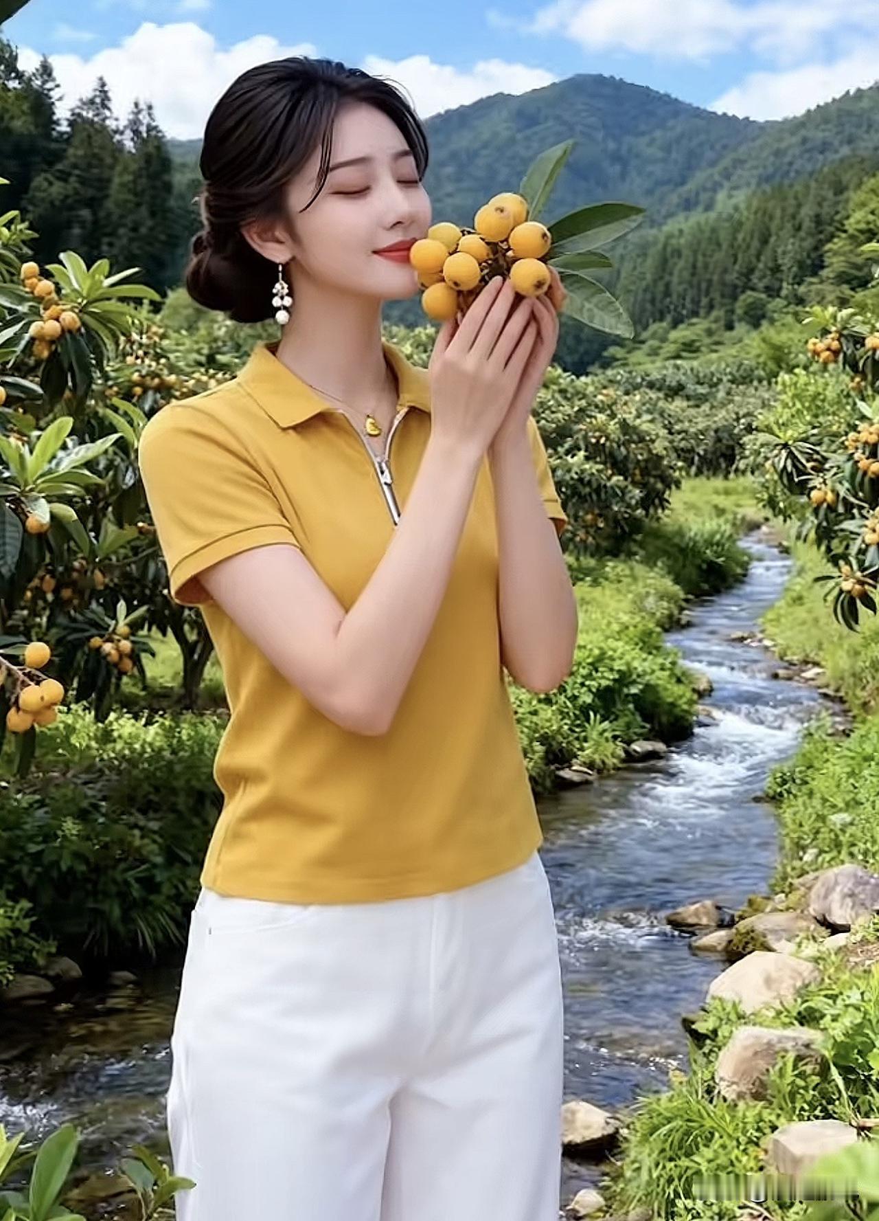 在果园中，享受自然的甜美与宁静。🍇🌿🌞周末去摘水果秋日摘水果秋日果园风