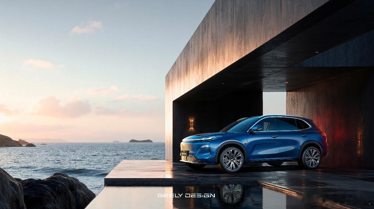 明天2026款吉利银河星舰7EM-i就要上市了，新车最大的进化，是高配车型的纯