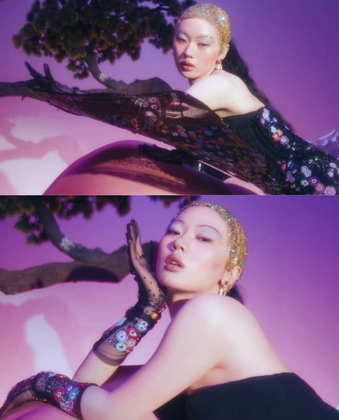 单依纯单依纯我就这样爬向2026被单依纯爬行画面震撼又逗乐！艺术感染力超强，真