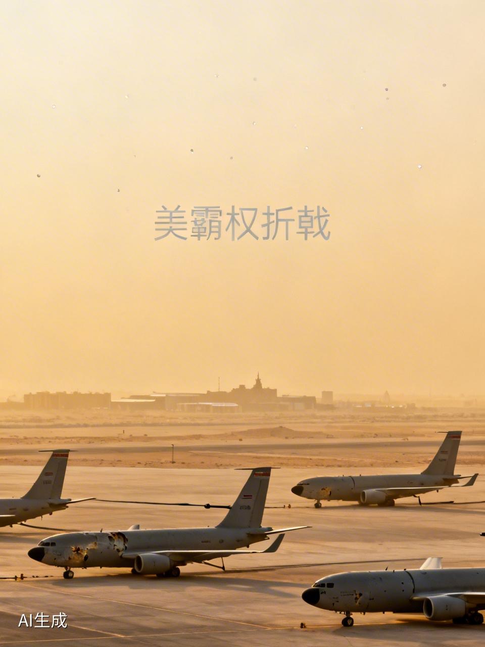 五架美军加油机在沙特遇袭，美霸权再遭“折戟”！当地时间3月13日，五架美军加油机