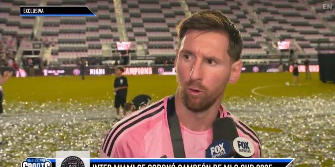 🗣️你们打算如何庆祝？梅西：“我真的不知道，我们事先没有做任何计划，我们不喜欢