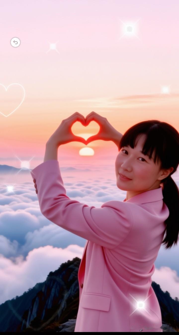 \用快乐的心情，拥抱清晨第一缕阳光！