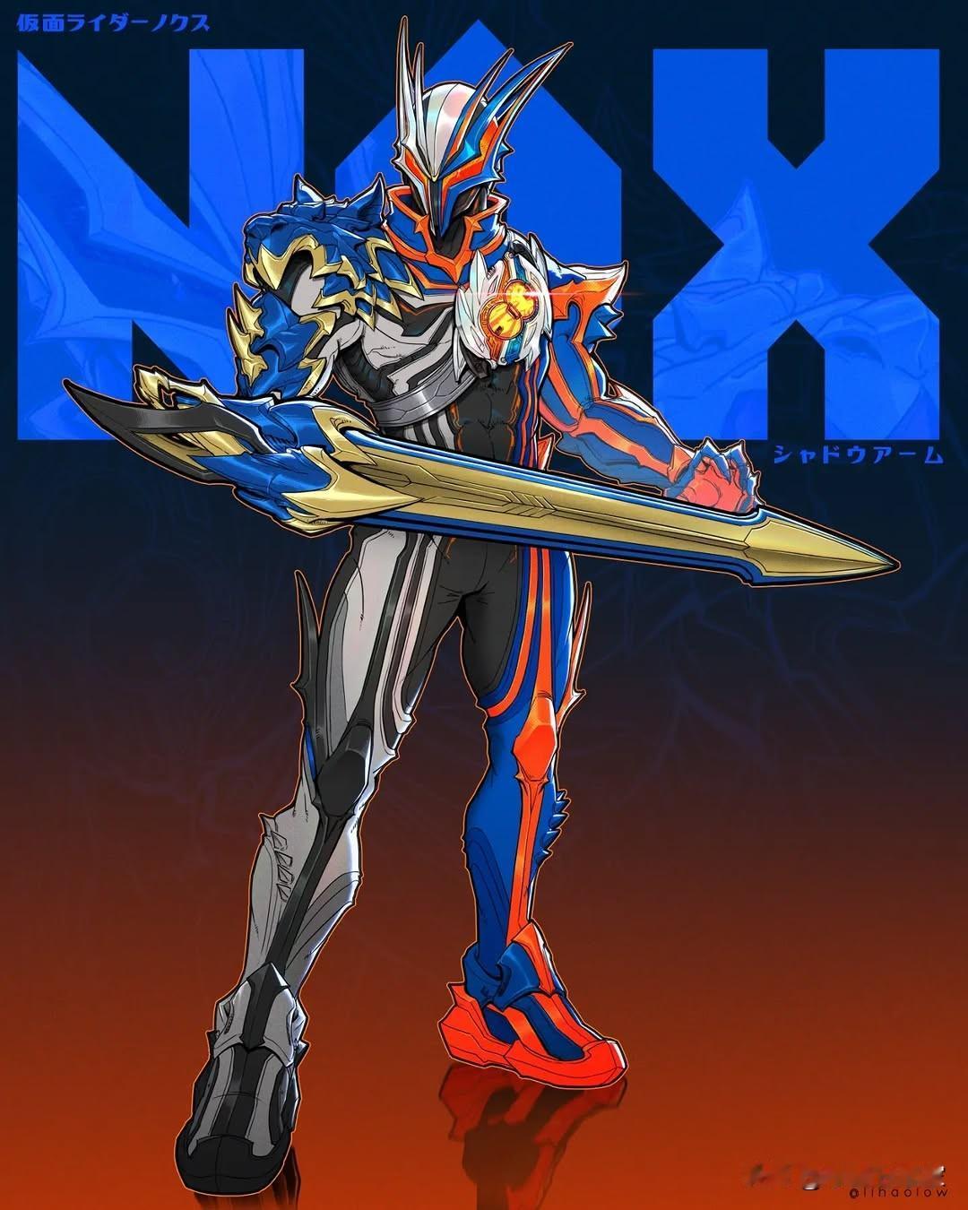 假面骑士画师lihaolow作品动漫二次元原画分享家插画动画卡通