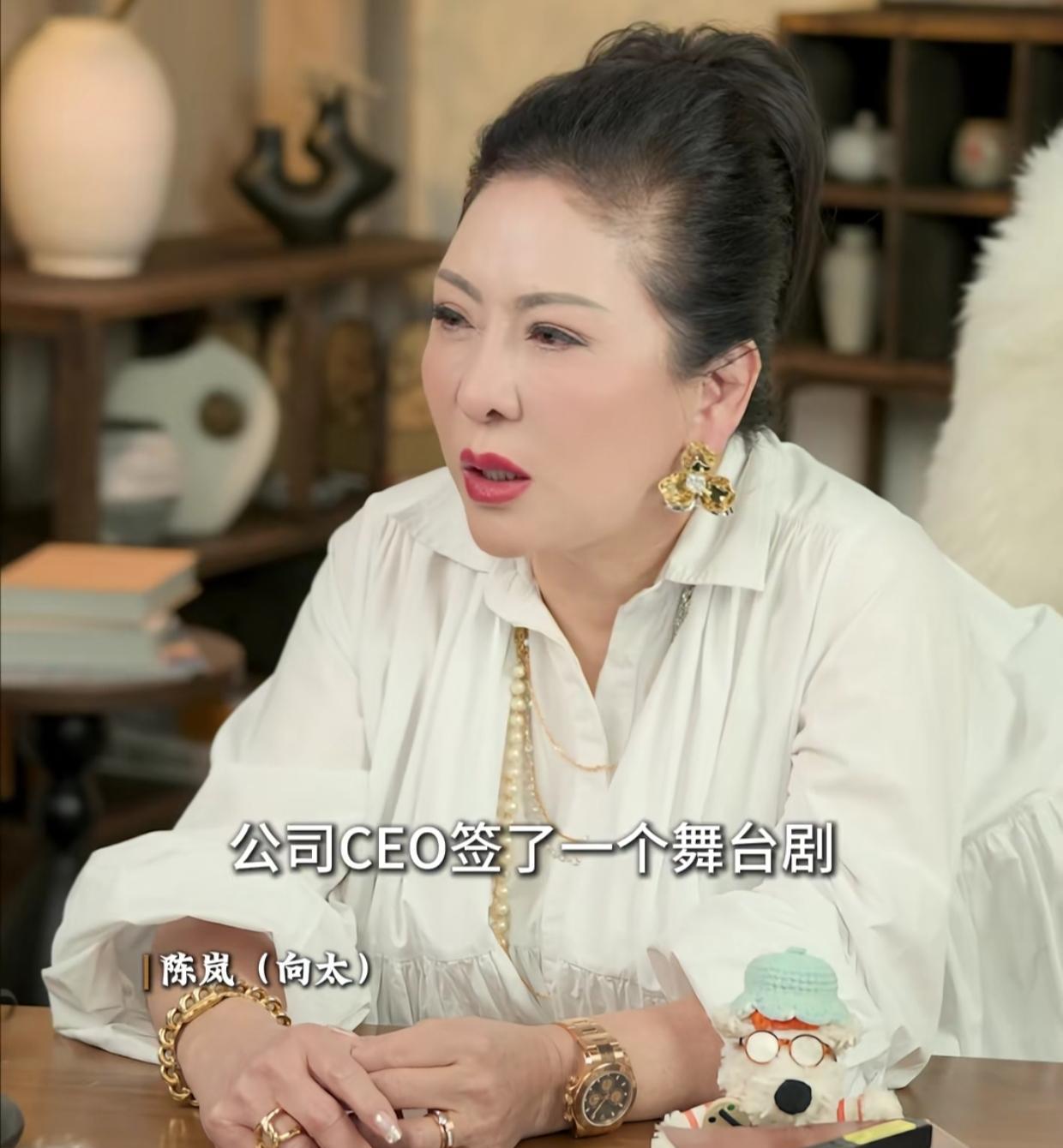 向太：“有一次公司CEO签了一个舞台剧，没有人通知我，就让我签字要投1000万美