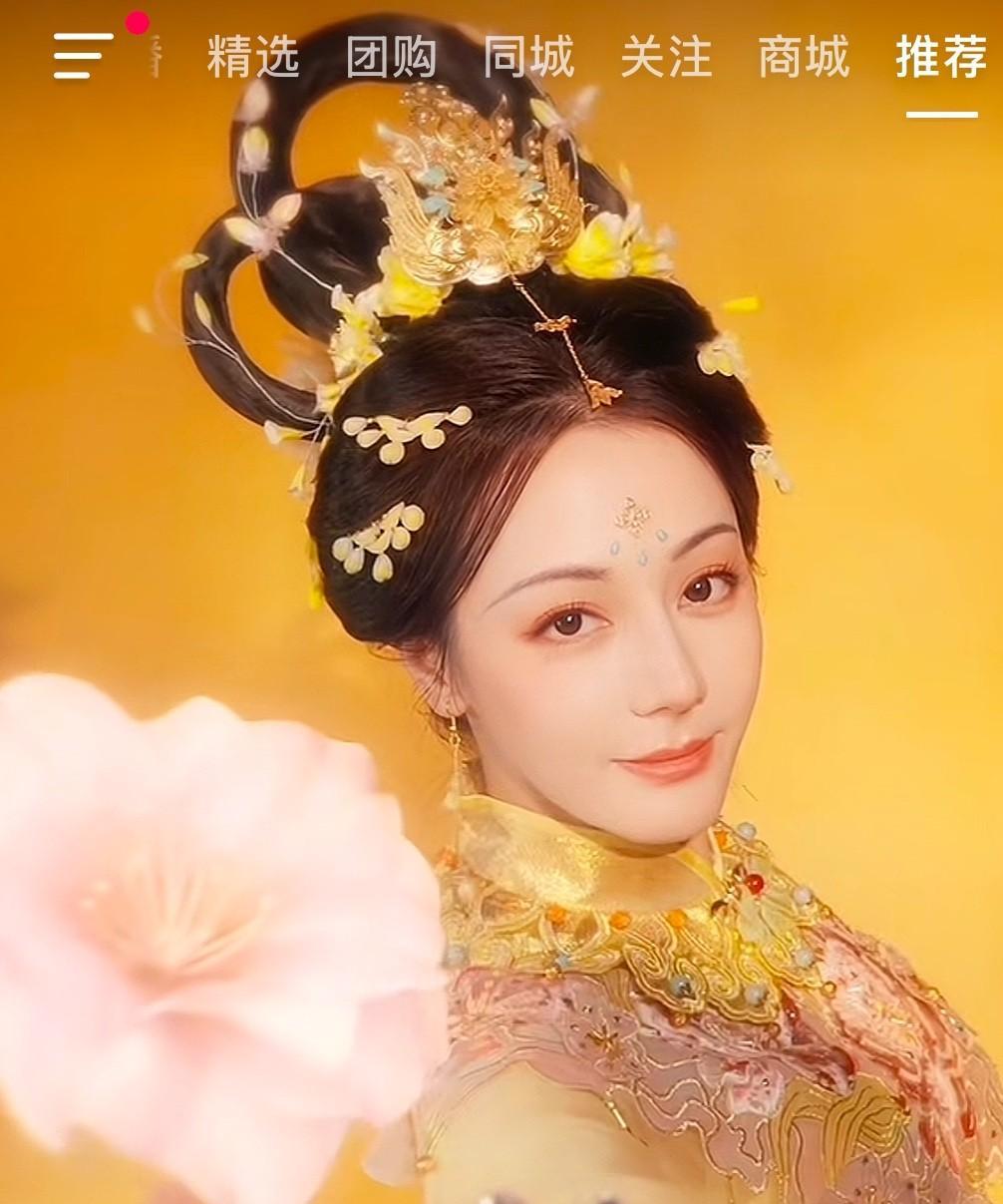 今晚这三个嫦娥真的绝美金秋嫦娥迪丽热巴紫气东来嫦娥刘亦菲温婉细致嫦娥古力娜