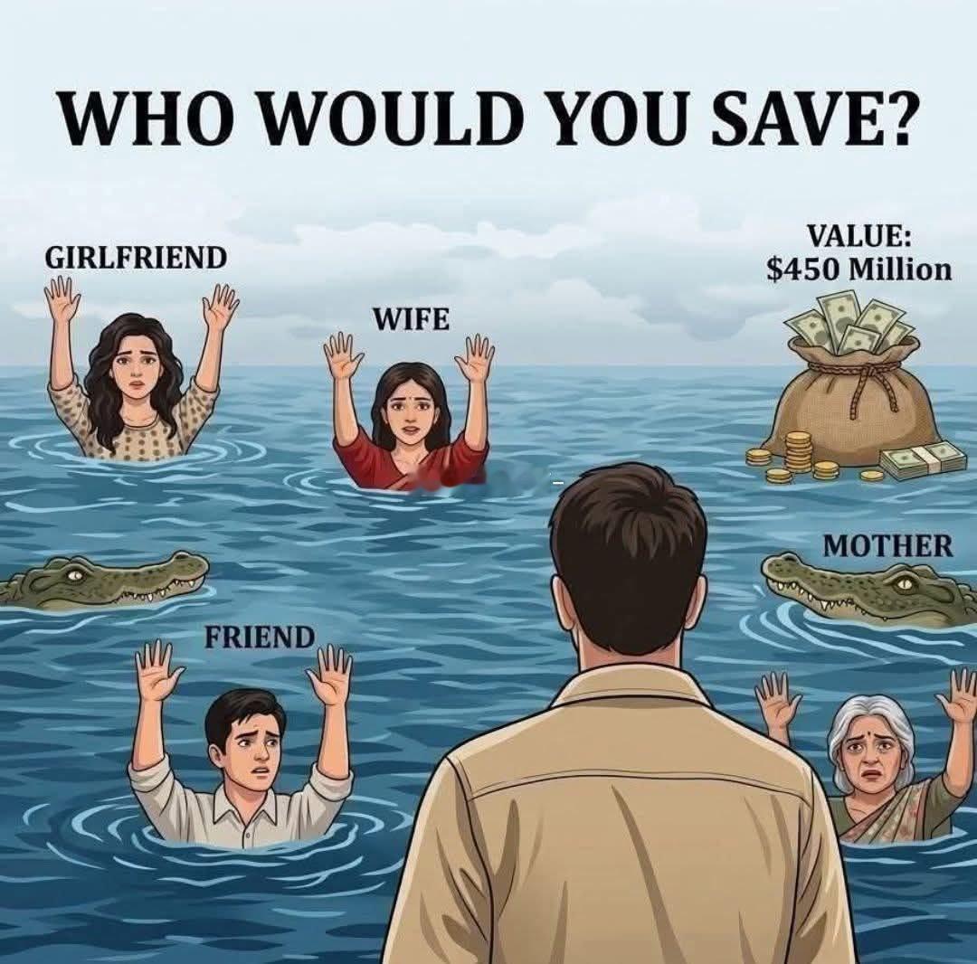 你会先救谁？？