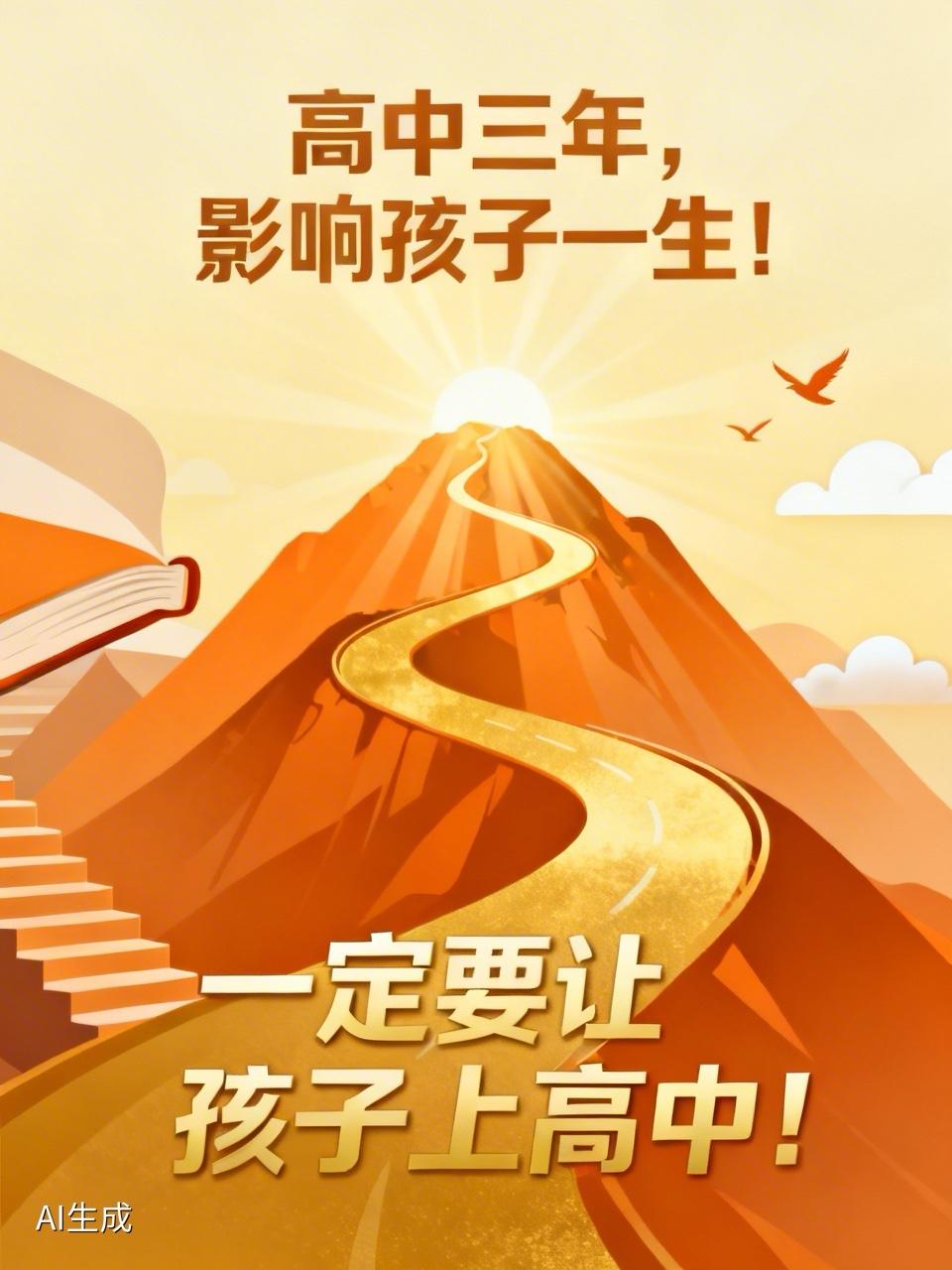 高中三年，影响孩子一生！每到招生季，总有家长问我：“孩子成绩一般，是上高中还是