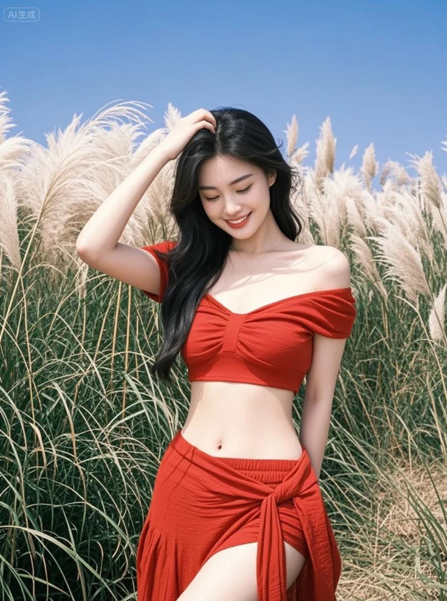 盛夏的芦苇海，是浓墨重彩的绿，是风都吹不散的蓬勃生机。