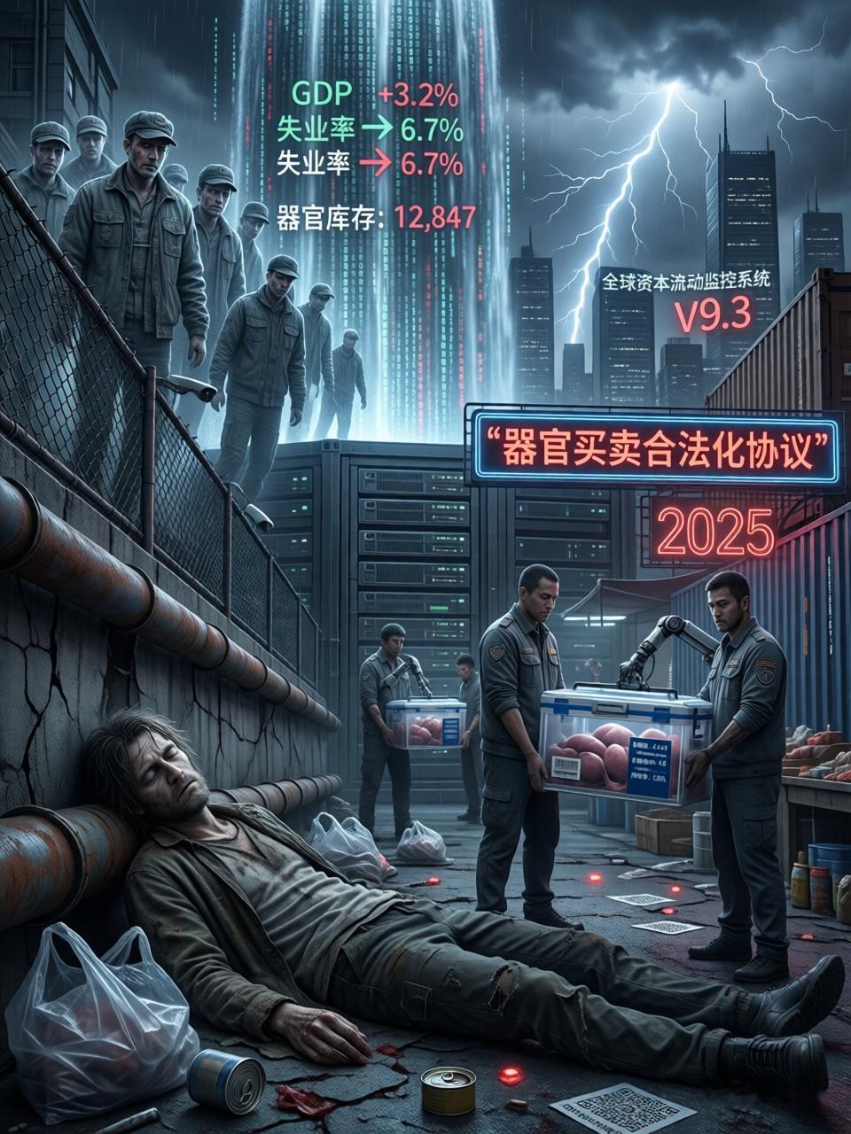 “斩杀线”不是美国的故障，而是资本主义系统的核心算法：当人被降格为可耗尽资源，死