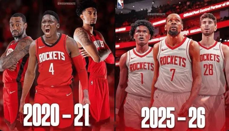 20-21🆚25-26休斯顿火箭NBA吐槽大会​​​