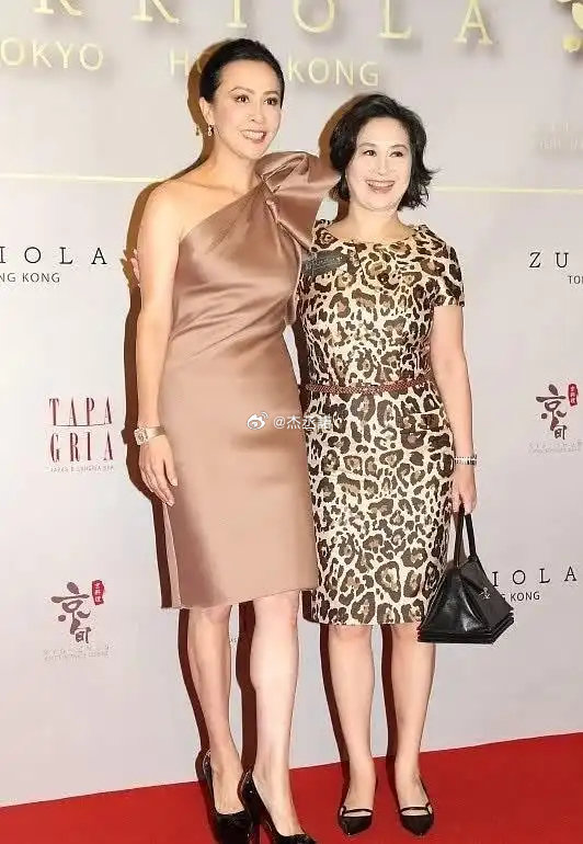 刘嘉玲何超琼同台，5cm身高差不算啥，豪门气场暗流涌动才是真较量​