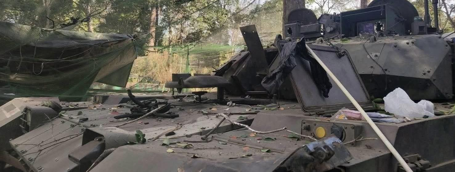 疑似泰军VT4坦克首辆战损烽火问鼎计划