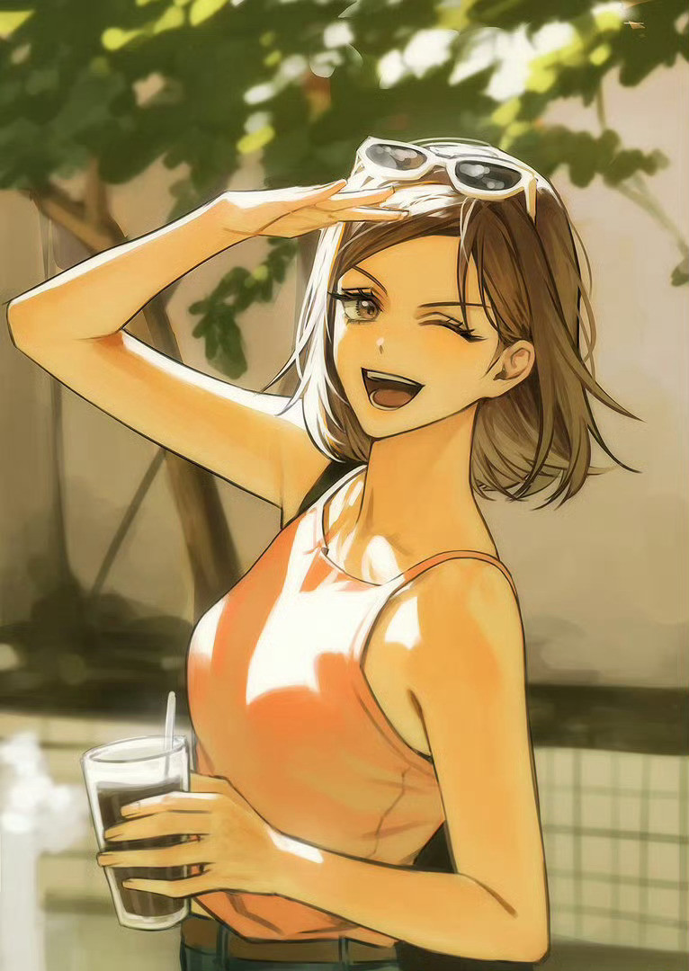 咒术回战动漫点评团好青春阳光美少女钉崎野蔷薇啊.绘：pongsis2e
