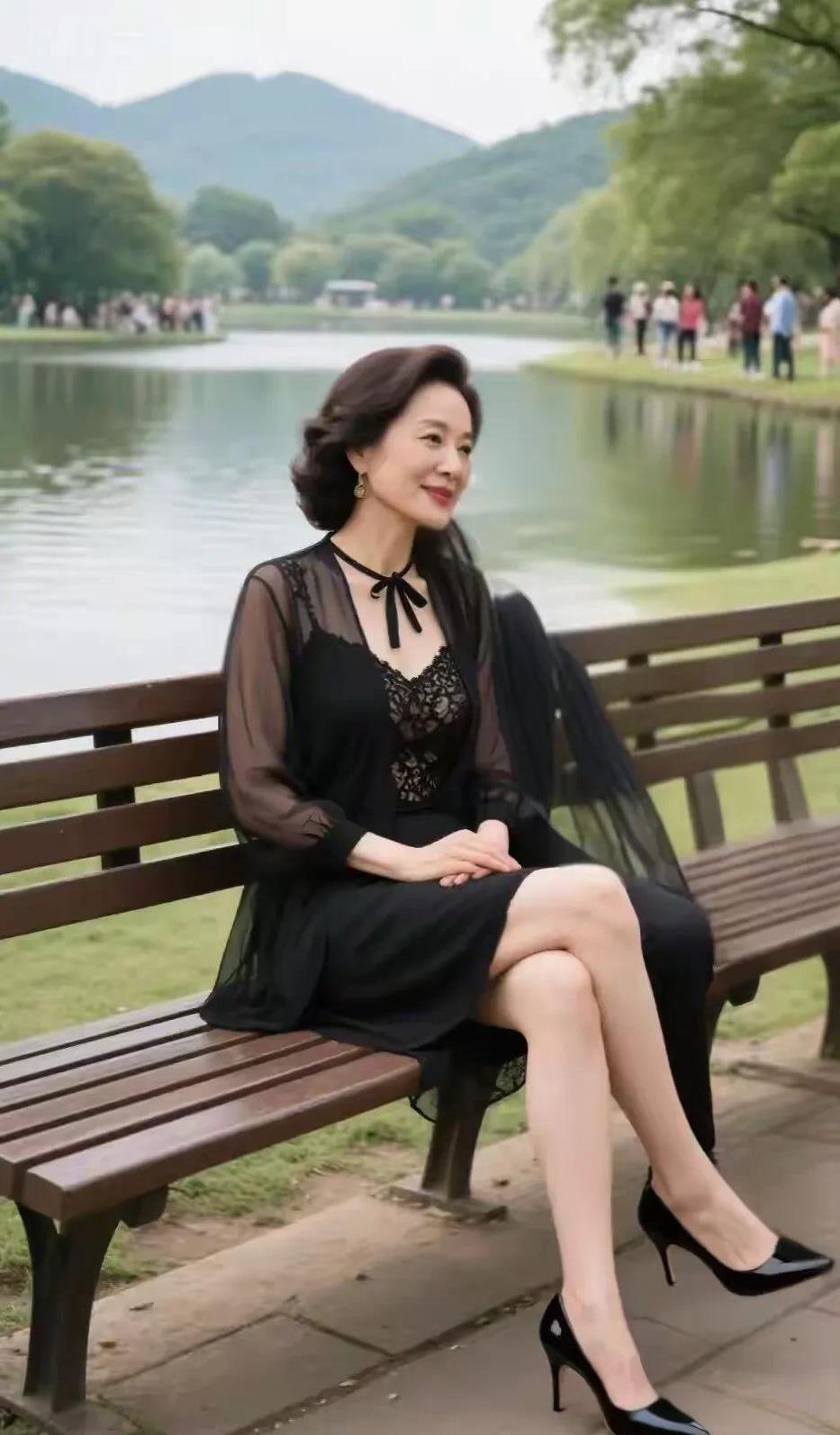 大妈耳坠开过光的，价值不菲，难怪自信满满！