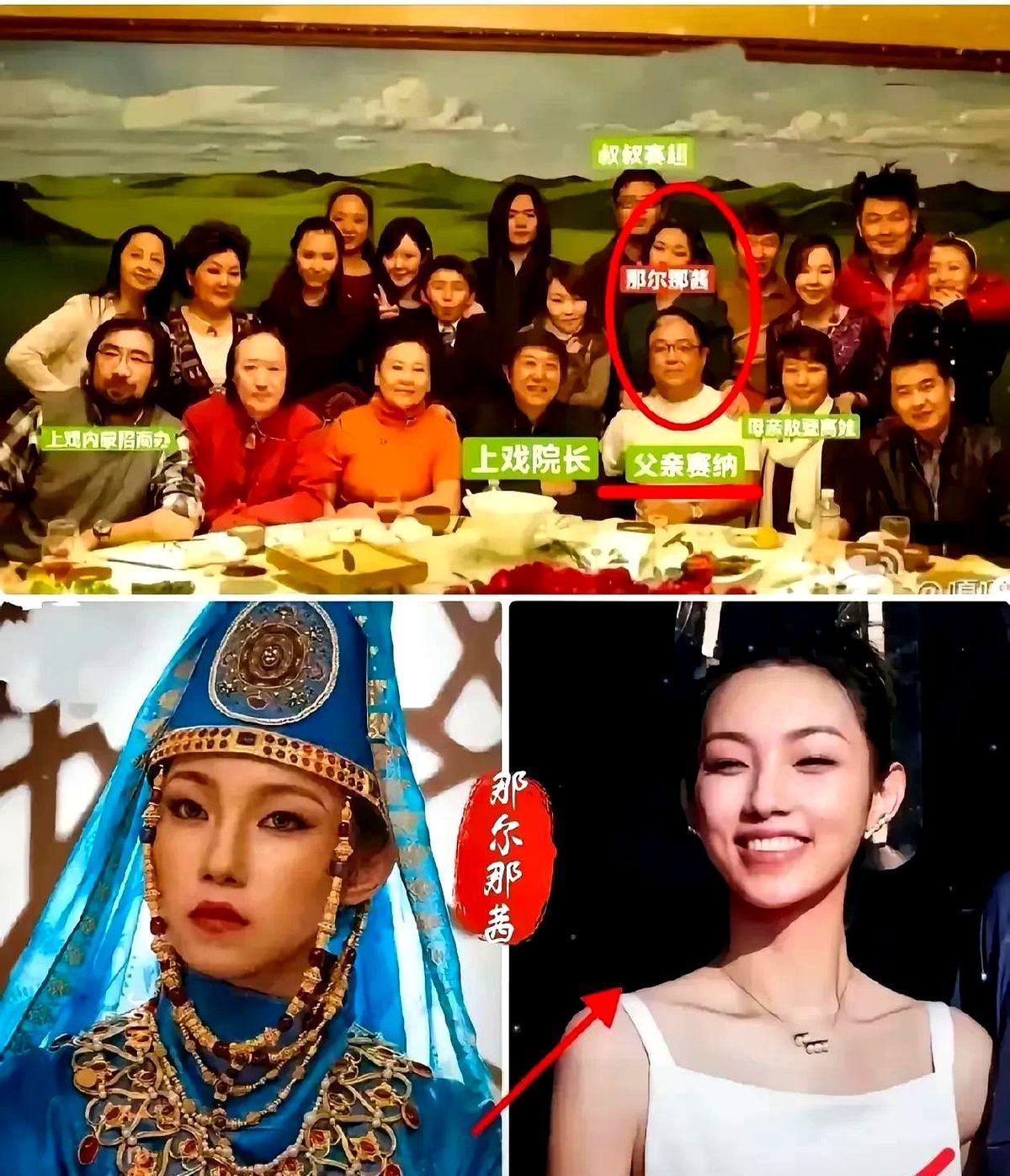 不查不知道，一查才发现，那尔那茜的父亲竟是赛纳，那个央媒节目制片人。说真的，现