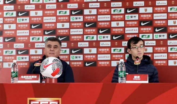 乌兹别克斯坦U22主帅: 中国队值得尊敬, 我们有更好的球员没来