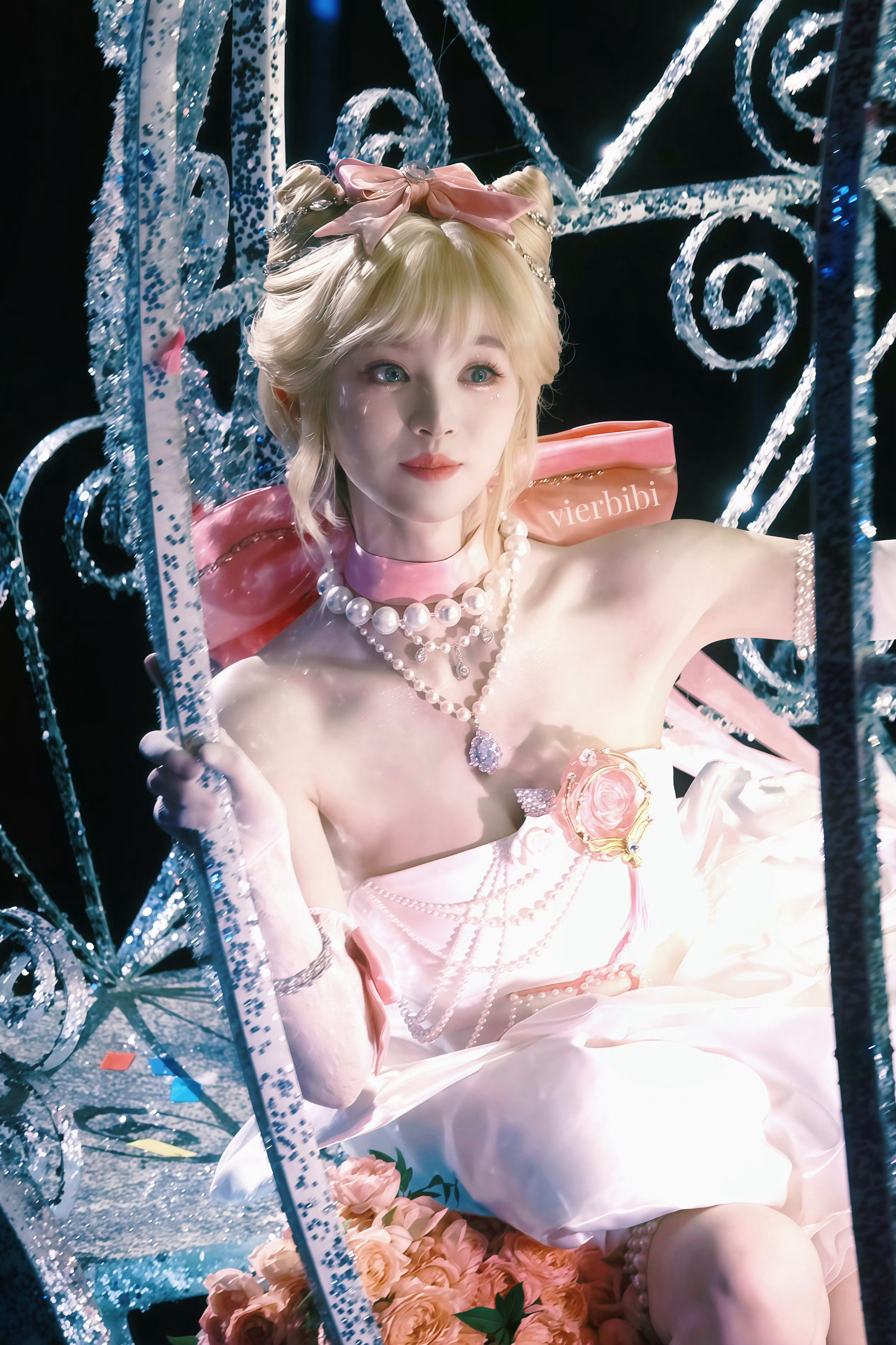 田曦薇这场实在是美的惊为天人