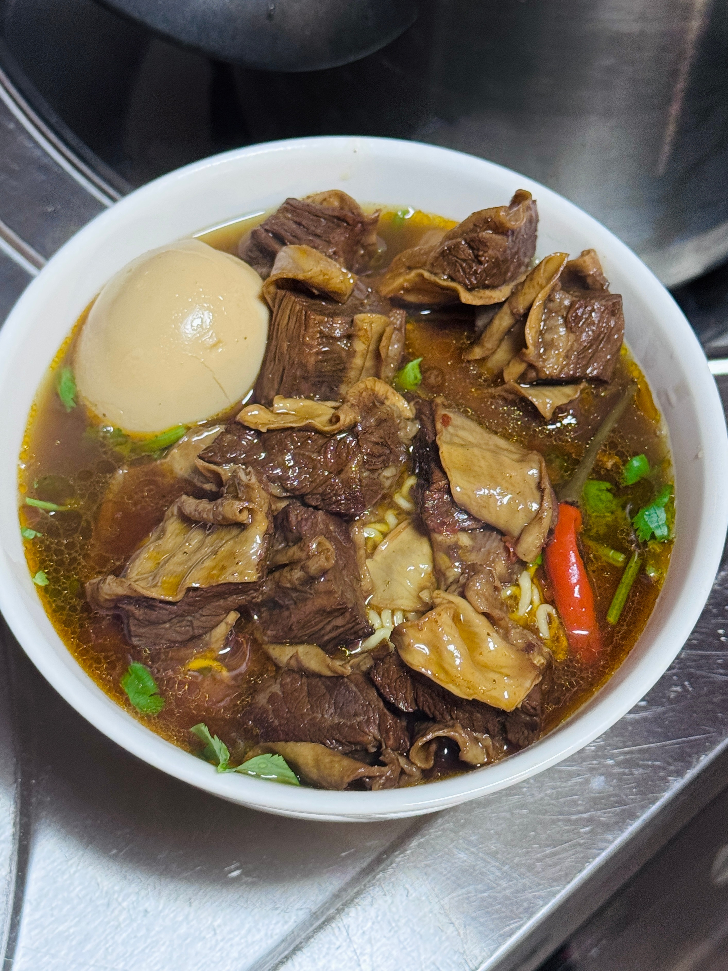 老公做的超绝牛肉面😋